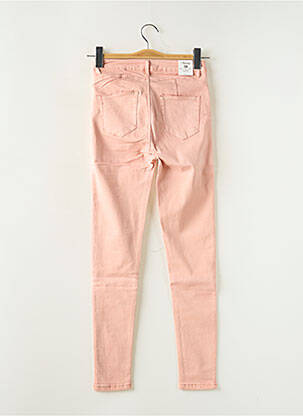 Jeans coupe slim stretch taille normale rose DAYSIE femme
