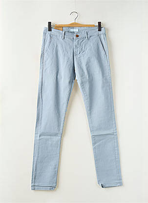 Pantalon chino stretch taille normale bleu URBAN RAGS homme