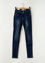 Jeans coupe slim bleu NINA CARTER pour femme seconde vue