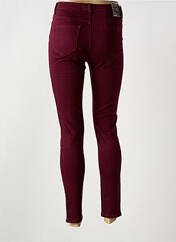 Jeans coupe slim violet ESTEE BROWN pour femme seconde vue