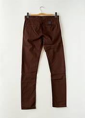 Pantalon chino marron HOPENLIFE pour homme seconde vue