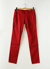 Pantalon chino rouge LEEYO JEANS pour homme seconde vue