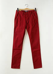 Pantalon chino rouge LEEYO JEANS pour homme seconde vue