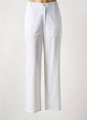 Pantalon droit blanc CHANON pour femme seconde vue