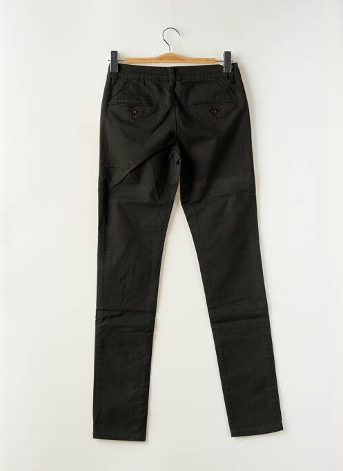 Pantalon chino stretch taille normale noir LEEYO JEANS homme