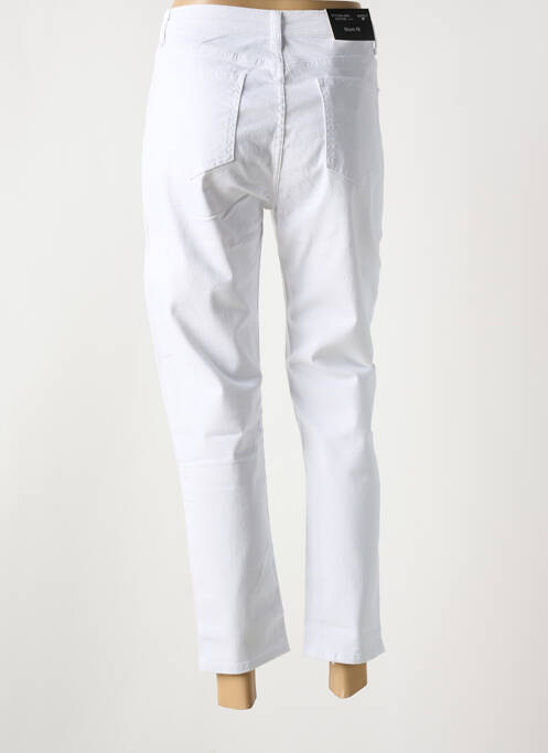 Jean coupe Mom blanc MARIVY pour femme
