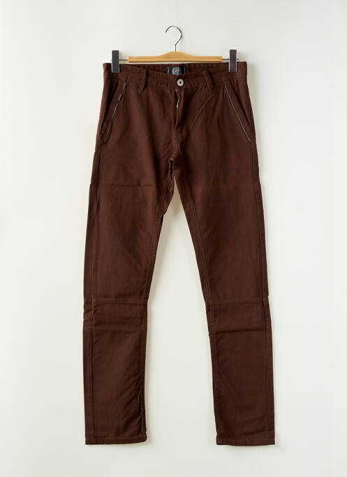 Pantalon chino marron HOPENLIFE pour homme
