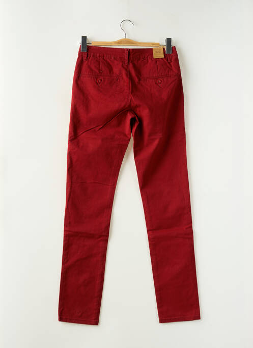 Pantalon chino rouge LEEYO JEANS pour homme