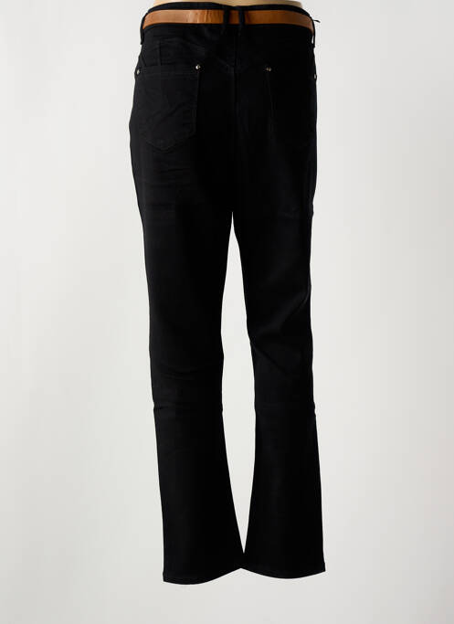 Pantalon droit noir ROSE PLAYER pour femme