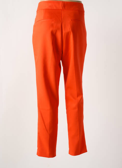 Pantalon droit rouge ATTENTIF pour femme