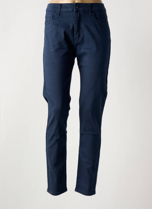 Pantalon slim bleu ESTEE BROWN pour femme