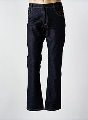 Jeans coupe slim tissage brut taille normale bleu ROSS CARRA homme