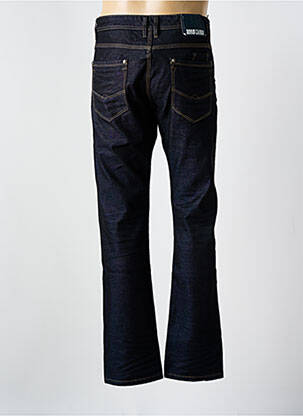 Jeans coupe slim tissage brut taille normale bleu ROSS CARRA homme