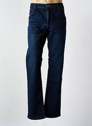 Jeans coupe slim stretch taille normale bleu WANGUE homme