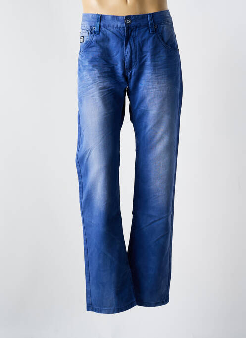 Jeans coupe droite bleu WANGUE pour homme