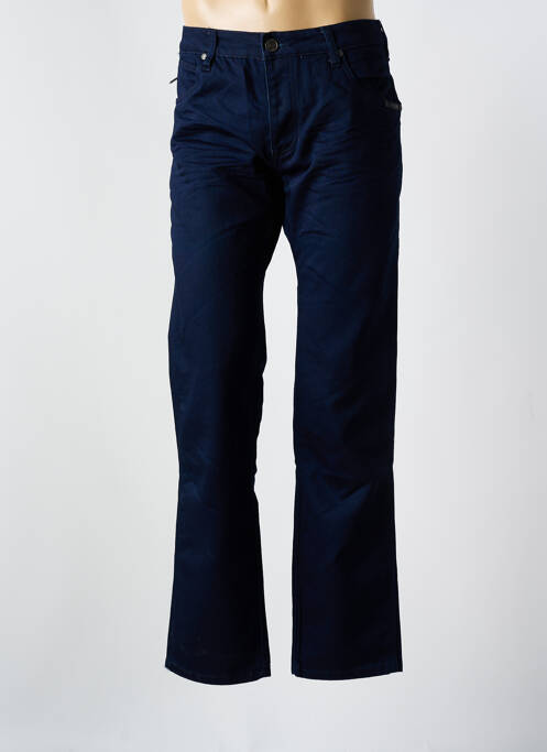 Jeans coupe droite bleu WANGUE pour homme