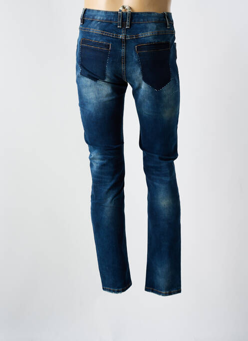 Jeans skinny bleu ROSS CARRA pour homme
