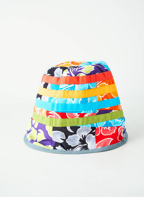 Chapeau tissage popeline gris COLINE unisexe
