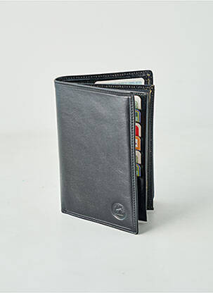 Portefeuille noir ELEPHANT D'OR pour femme