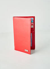 Portefeuille rouge ELEPHANT D'OR pour femme seconde vue