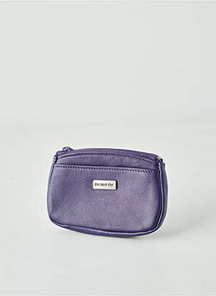 Porte-monnaie violet ELEPHANT D'OR pour femme