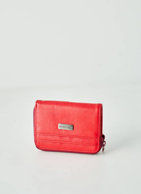 Porte-monnaie rouge ELEPHANT D'OR pour femme