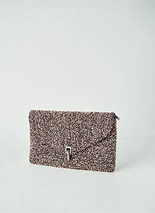 Pochette marron MASSILIANO SERGIO pour femme