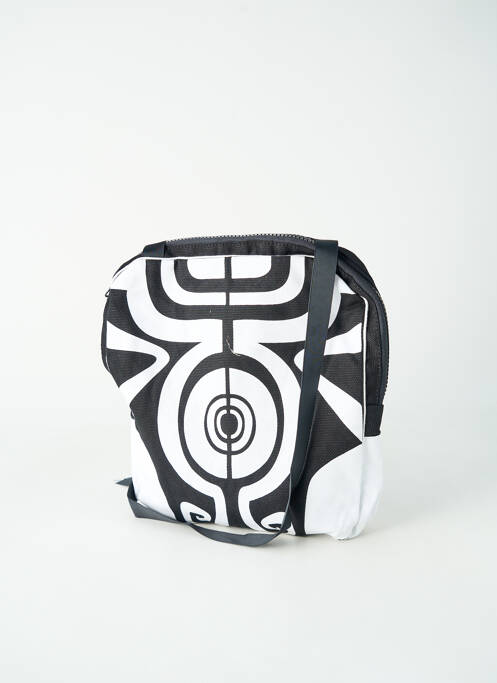 Sac fermeture zippée noir COLINE homme