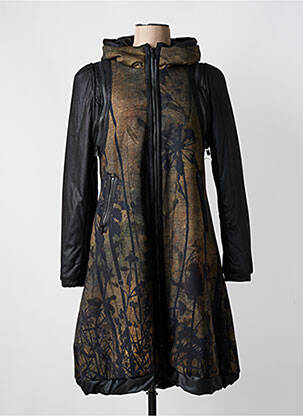 Parka fermeture zippée sur le devant sans capuche noir BEATE HEYMANN femme
