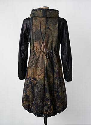 Parka fermeture zippée sur le devant sans capuche noir BEATE HEYMANN femme
