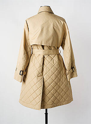 Manteau court poches sans capuche beige MAX MARA femme