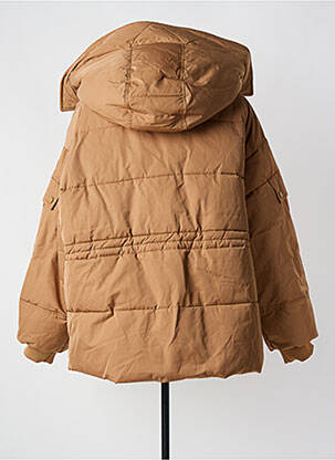 Doudoune poches a capuche marron OOF WEAR femme