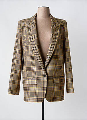 Blazer poignets boutonnés marron PHISIQUE DU ROLE femme