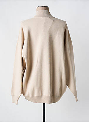 Veste casual coupe droite beige MAX MARA femme