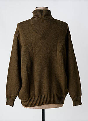 Pull coupe droite manches longues vert MAX MARA femme