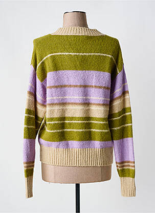 Pull coupe cintrée manches longues vert MAX MARA femme