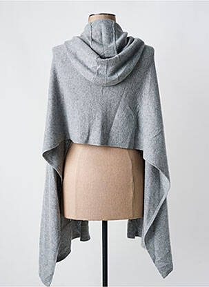 Poncho gris MAX MARA femme