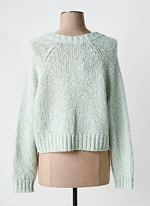 Pull coupe droite manches longues bleu MAX MARA femme