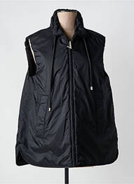 Doudoune fermeture zippée sur le devant sans capuche noir MAX MARA femme