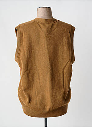 Gilet sans manche maille tricot marron PHISIQUE DU ROLE femme