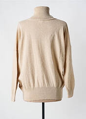 Pull col roulé beige DIEGA pour femme seconde vue