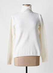 Pull col roulé blanc MAX MARA pour femme seconde vue