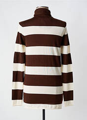 Pull col roulé marron PHISIQUE DU ROLE pour femme seconde vue