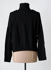 Pull col roulé noir HICH USE pour femme seconde vue