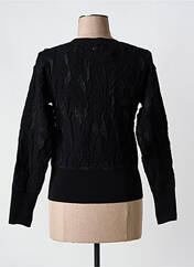 Pull noir HICH USE pour femme seconde vue