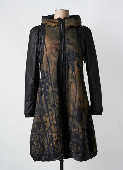 Parka fermeture zippée sur le devant sans capuche noir BEATE HEYMANN femme