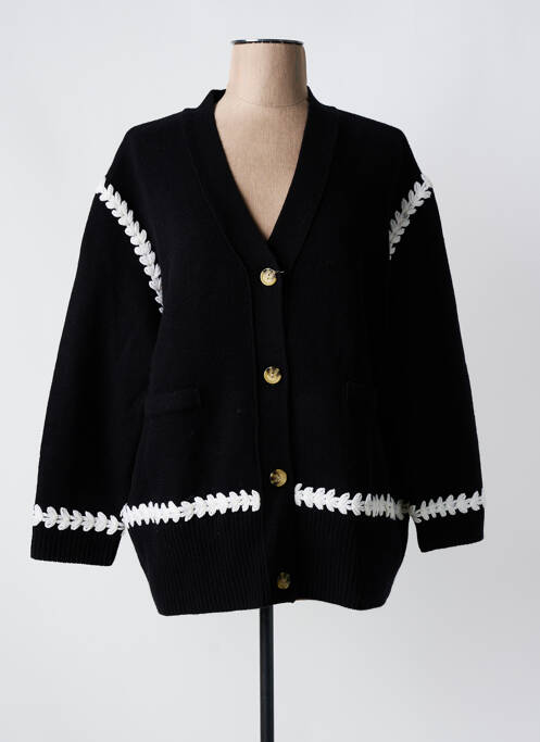 Gilet manches longues noir NOTSHY femme