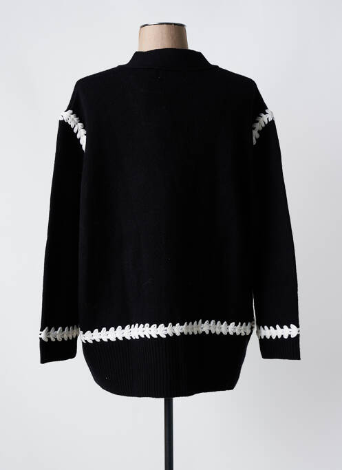 Gilet manches longues noir NOTSHY femme