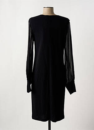 Robe mi-longue manches longues manches longues noir MAX MARA femme