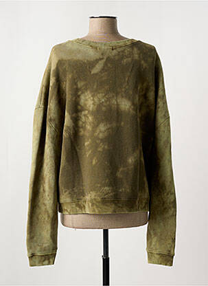Sweat-shirt manches longues manches longues vert LIV BERGEN femme